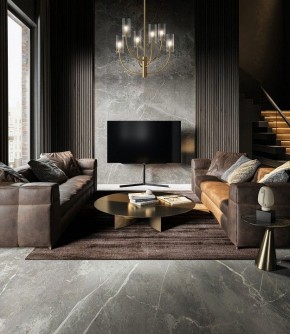 Люстра на штанге Maytoni Arco MOD223PL-06BS в Лабытнанги - labytnangi.mebel24.online | фото 4