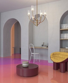 Люстра на штанге Maytoni Arco MOD223PL-06BS в Лабытнанги - labytnangi.mebel24.online | фото 5