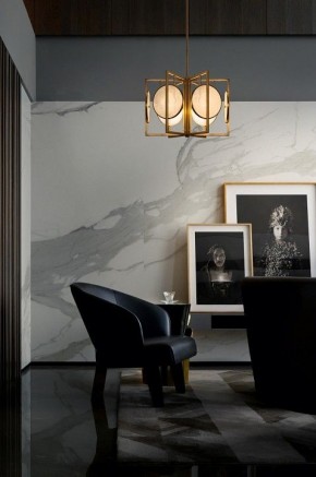 Люстра на штанге Maytoni Marmo MOD099PL-03G в Лабытнанги - labytnangi.mebel24.online | фото 3