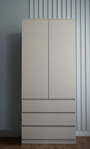 МОРИ МШ 900.2 Шкаф с 2-мя дв. и 3-мя ящ. ВЫСОКИЙ (Сатин) в Лабытнанги - labytnangi.mebel24.online | фото 1