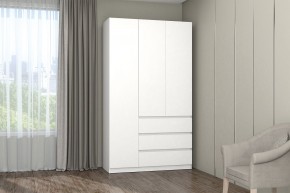 МС "Хилтон" Шкаф №2 1200 (Белый текстурный) в Лабытнанги - labytnangi.mebel24.online | фото