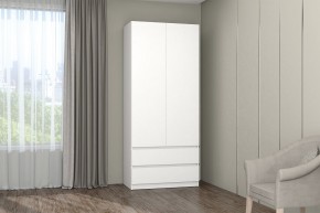 МС "Хилтон" Шкаф №3 900 (Белый текстурный) в Лабытнанги - labytnangi.mebel24.online | фото
