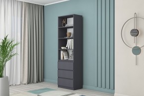 МС "Хилтон" Стеллаж (Графит) в Лабытнанги - labytnangi.mebel24.online | фото