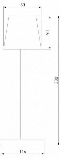 Настольная лампа декоративная Elektrostandard Mist a063928 в Лабытнанги - labytnangi.mebel24.online | фото 3