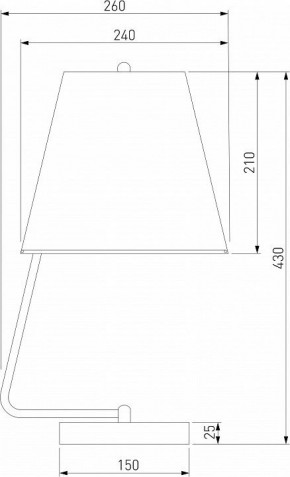 Настольная лампа декоративная Eurosvet Amaretto 01165/1 хром в Лабытнанги - labytnangi.mebel24.online | фото 2