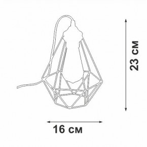 Настольная лампа декоративная Vitaluce V2803 V2803-1/1L в Лабытнанги - labytnangi.mebel24.online | фото 3