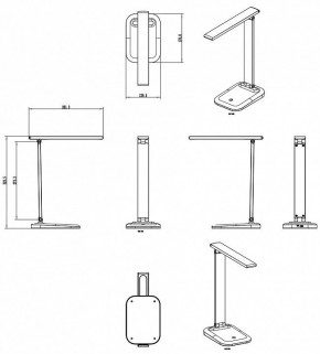 Настольная лампа офисная Arte Lamp London A5124LT-1BK в Лабытнанги - labytnangi.mebel24.online | фото 2