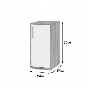 ОЛИВИЯ Детская (модульная) дуб серый/белый в Лабытнанги - labytnangi.mebel24.online | фото 8