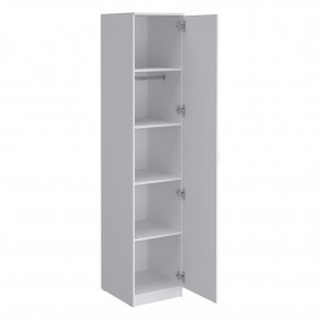 Пенал 450 Париж (Белый тиснение) в Лабытнанги - labytnangi.mebel24.online | фото 2
