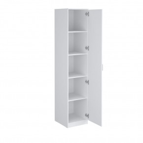 Пенал 450 Париж (Белый тиснение) в Лабытнанги - labytnangi.mebel24.online | фото 3