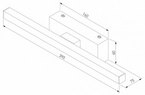 Подсветка для картины Elektrostandard Rino a061222 в Лабытнанги - labytnangi.mebel24.online | фото 4