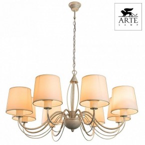 Подвесная люстра Arte Lamp Orlean A9310LM-8WG в Лабытнанги - labytnangi.mebel24.online | фото 2