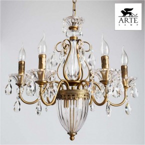 Подвесная люстра Arte Lamp Schelenberg A4410LM-6-2SR в Лабытнанги - labytnangi.mebel24.online | фото 2