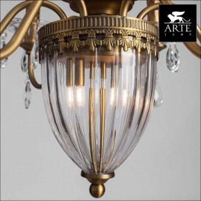 Подвесная люстра Arte Lamp Schelenberg A4410LM-6-2SR в Лабытнанги - labytnangi.mebel24.online | фото 3