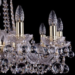 Подвесная люстра Bohemia Ivele Crystal 1402 1402/10/240/G/Balls в Лабытнанги - labytnangi.mebel24.online | фото 2