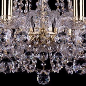 Подвесная люстра Bohemia Ivele Crystal 1402 1402/10/240/G/Balls в Лабытнанги - labytnangi.mebel24.online | фото 3