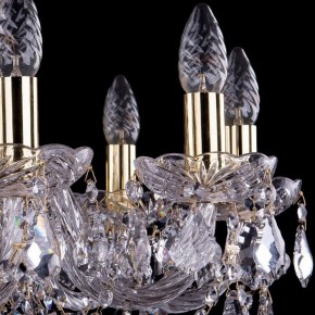 Подвесная люстра Bohemia Ivele Crystal 1402 1402/10/240/G/Leafs в Лабытнанги - labytnangi.mebel24.online | фото 2