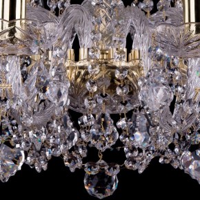 Подвесная люстра Bohemia Ivele Crystal 1402 1402/10/240/G/Leafs в Лабытнанги - labytnangi.mebel24.online | фото 5