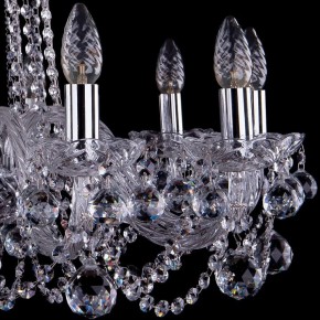 Подвесная люстра Bohemia Ivele Crystal 1402 1402/10/240/Ni/Balls в Лабытнанги - labytnangi.mebel24.online | фото 2