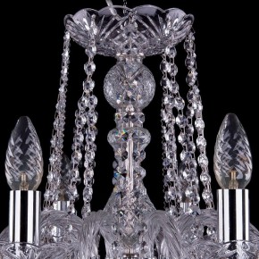 Подвесная люстра Bohemia Ivele Crystal 1402 1402/10/240/Ni/Balls в Лабытнанги - labytnangi.mebel24.online | фото 4