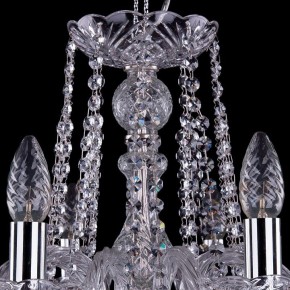 Подвесная люстра Bohemia Ivele Crystal 1402 1402/10/240/Ni/Leafs в Лабытнанги - labytnangi.mebel24.online | фото 4