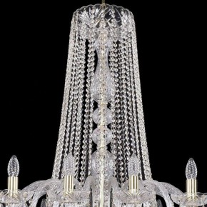 Подвесная люстра Bohemia Ivele Crystal 1402 1402/20/460/h-115/G в Лабытнанги - labytnangi.mebel24.online | фото 3