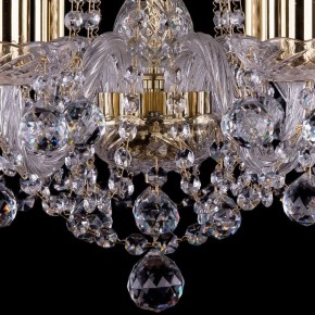 Подвесная люстра Bohemia Ivele Crystal 1402 1402/6/160/G/Balls в Лабытнанги - labytnangi.mebel24.online | фото 3