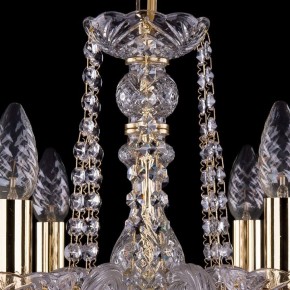 Подвесная люстра Bohemia Ivele Crystal 1402 1402/6/160/G/Balls в Лабытнанги - labytnangi.mebel24.online | фото 4