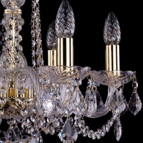 Подвесная люстра Bohemia Ivele Crystal 1402 1402/6/160/G/Leafs в Лабытнанги - labytnangi.mebel24.online | фото 2