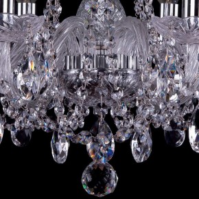 Подвесная люстра Bohemia Ivele Crystal 1402 1402/6/160/Ni в Лабытнанги - labytnangi.mebel24.online | фото 3