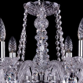 Подвесная люстра Bohemia Ivele Crystal 1402 1402/6/195/Ni в Лабытнанги - labytnangi.mebel24.online | фото 5