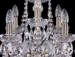Подвесная люстра Bohemia Ivele Crystal 1402 1402/6_3/195/Pa в Лабытнанги - labytnangi.mebel24.online | фото 3
