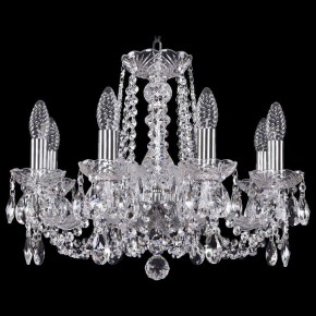 Подвесная люстра Bohemia Ivele Crystal 1402 1402/8/160/Ni в Лабытнанги - labytnangi.mebel24.online | фото