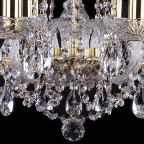 Подвесная люстра Bohemia Ivele Crystal 1402 1402/8/195/G/tube в Лабытнанги - labytnangi.mebel24.online | фото 3