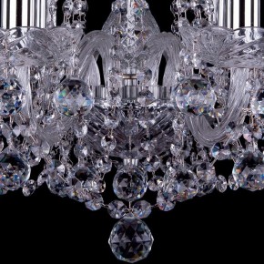 Подвесная люстра Bohemia Ivele Crystal 1402 1402/8/195/Ni/Balls в Лабытнанги - labytnangi.mebel24.online | фото 4