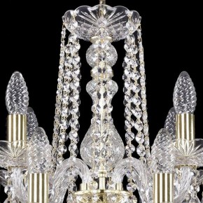 Подвесная люстра Bohemia Ivele Crystal 1402 1402/8+4/160/2d/G в Лабытнанги - labytnangi.mebel24.online | фото 4