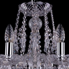 Подвесная люстра Bohemia Ivele Crystal 1410 1410/10/240/Ni/V0300 в Лабытнанги - labytnangi.mebel24.online | фото 4