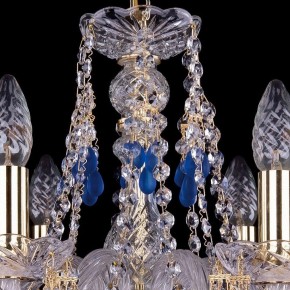 Подвесная люстра Bohemia Ivele Crystal 1410 1410/6/160/G/V3001 в Лабытнанги - labytnangi.mebel24.online | фото 4
