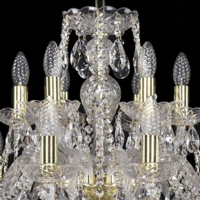 Подвесная люстра Bohemia Ivele Crystal 1411 1411/12+6/240/G в Лабытнанги - labytnangi.mebel24.online | фото 4