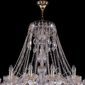 Подвесная люстра Bohemia Ivele Crystal 1411 1411/24/530/G в Лабытнанги - labytnangi.mebel24.online | фото 4