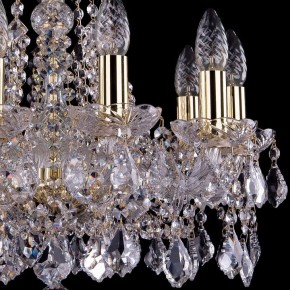 Подвесная люстра Bohemia Ivele Crystal 1413 1413/10/165/G/Leafs в Лабытнанги - labytnangi.mebel24.online | фото 2