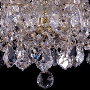 Подвесная люстра Bohemia Ivele Crystal 1413 1413/10/165/G/Leafs в Лабытнанги - labytnangi.mebel24.online | фото 3