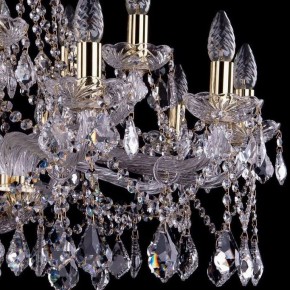 Подвесная люстра Bohemia Ivele Crystal 1413 1413/10+5/300/G/Leafs в Лабытнанги - labytnangi.mebel24.online | фото 2