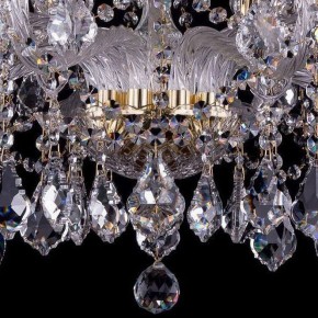 Подвесная люстра Bohemia Ivele Crystal 1413 1413/10+5/300/G/Leafs в Лабытнанги - labytnangi.mebel24.online | фото 3