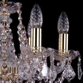 Подвесная люстра Bohemia Ivele Crystal 1413 1413/6/141/G/Leafs в Лабытнанги - labytnangi.mebel24.online | фото 2
