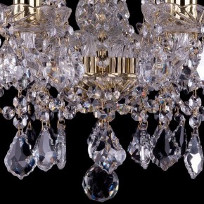 Подвесная люстра Bohemia Ivele Crystal 1413 1413/6/141/G/Leafs в Лабытнанги - labytnangi.mebel24.online | фото 3
