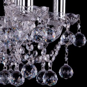 Подвесная люстра Bohemia Ivele Crystal 1413 1413/6/141/Ni/Balls в Лабытнанги - labytnangi.mebel24.online | фото 3