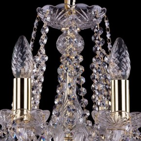 Подвесная люстра Bohemia Ivele Crystal 1413 1413/8/165/G в Лабытнанги - labytnangi.mebel24.online | фото 4