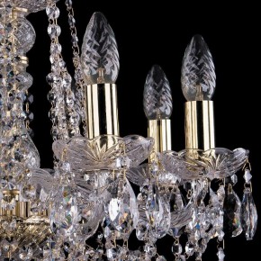 Подвесная люстра Bohemia Ivele Crystal 1413 1413/8/165/G/Tube в Лабытнанги - labytnangi.mebel24.online | фото 2
