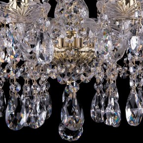 Подвесная люстра Bohemia Ivele Crystal 1413 1413/8/165/G/Tube в Лабытнанги - labytnangi.mebel24.online | фото 3